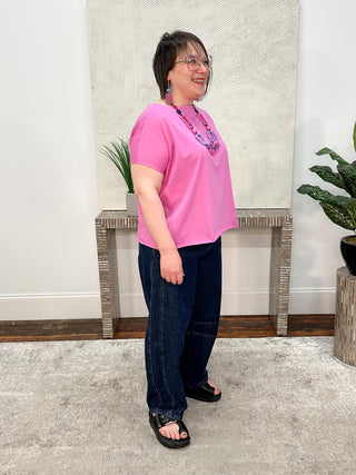Planet by Lauren G Butterfly T, Peony - Statement Boutique