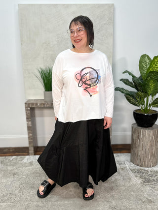 Doodles T, White/Multi