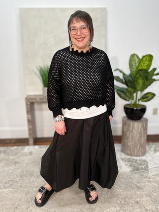 Hamptons Sweater, Black