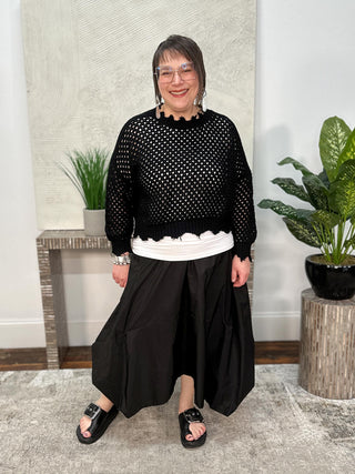 Hamptons Sweater, Black