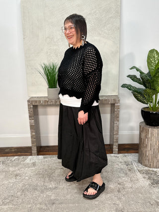 Hamptons Sweater, Black