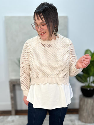 Hamptons Sweater, Stone