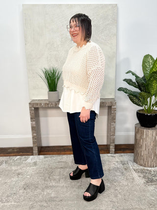 Hamptons Sweater, Stone