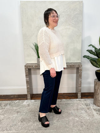 Hamptons Sweater, Stone