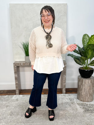 Hamptons Sweater, Stone