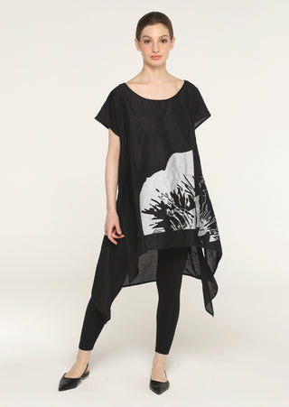 Igor Dobranic Tea Tunic, Black - Statement Boutique