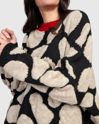 Alembika Stepping Stones Sweater, Pebbles - Statement Boutique