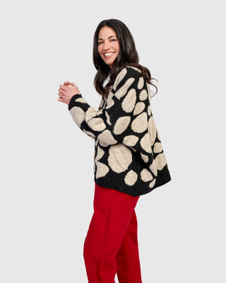 Alembika Stepping Stones Sweater, Pebbles - Statement Boutique