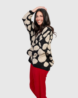 Alembika Stepping Stones Sweater, Pebbles - Statement Boutique