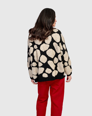 Alembika Stepping Stones Sweater, Pebbles - Statement Boutique