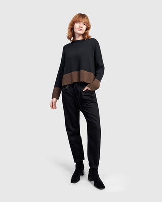 Alembika Vista Block Sweater, Mix - Statement Boutique