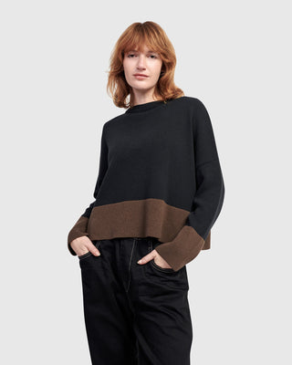Alembika Vista Block Sweater, Mix - Statement Boutique