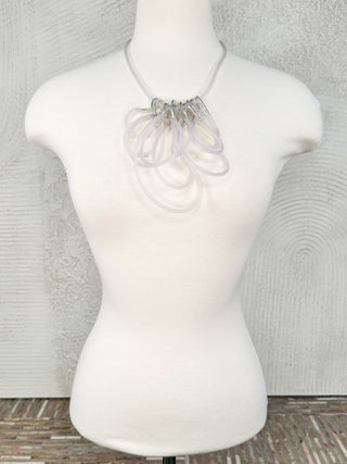 Samuel Coraux Loop Necklace, Frosted - Statement Boutique