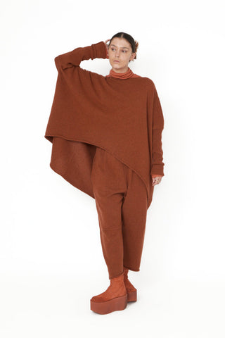 Hi Lo Oversized Sweater, Spice