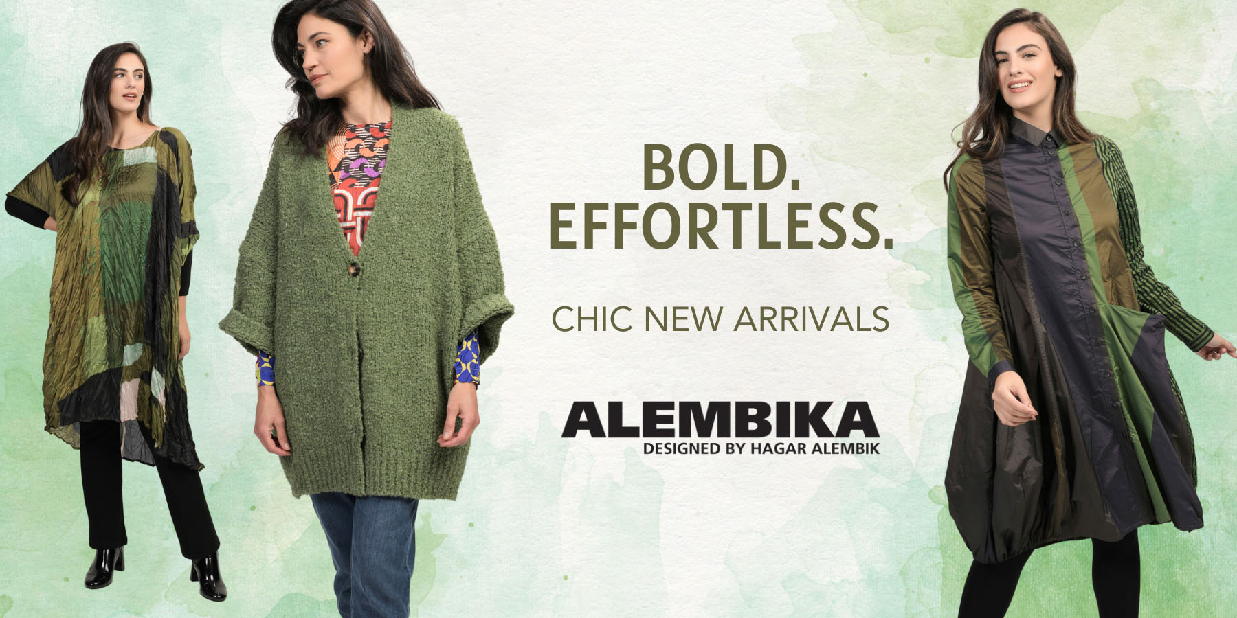 Alembika Bold Effortless Chic New Arrivals