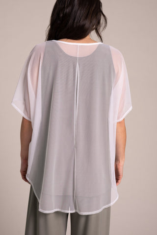 Sympli 323237-0 Fusion Split Back Tunic - Statement Boutique