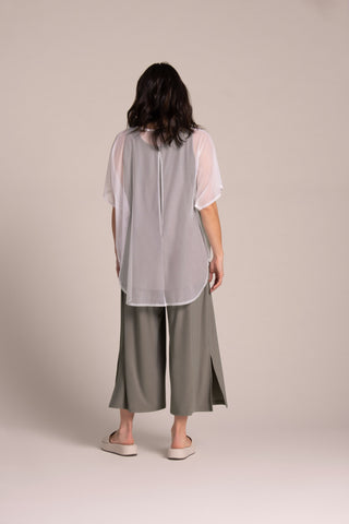 Sympli 323237-0 Fusion Split Back Tunic - Statement Boutique