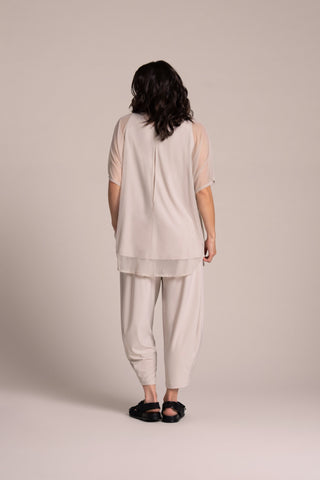 Sympli 323237-0 Fusion Split Back Tunic - Statement Boutique