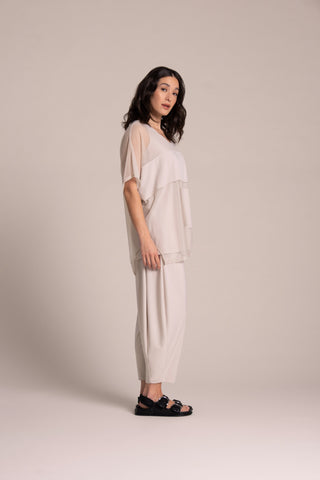 Sympli 323237-0 Fusion Split Back Tunic - Statement Boutique