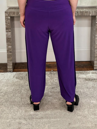 Buttoned Up Lantern Pant, Elderberry