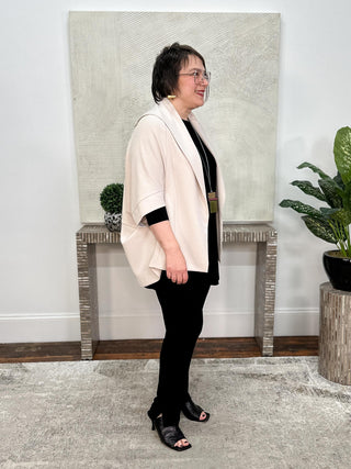 Cloud Cocoon Jacket, Ecru