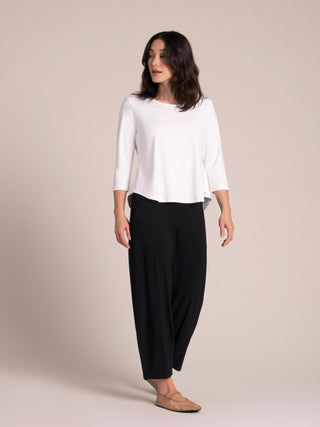 Sympli Go To Classic T Relax Short, White - Statement Boutique