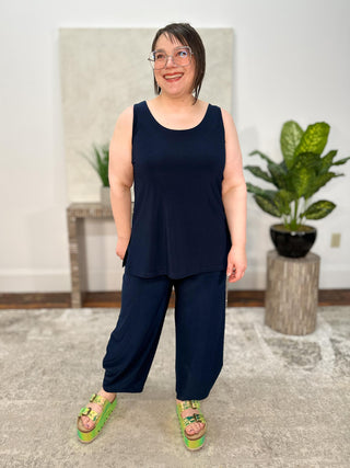 Sympli Go To Tank Relax, Navy - Statement Boutique