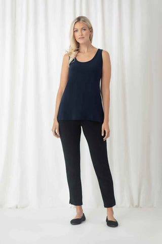Sympli Go To Tank Relax, Navy - Statement Boutique