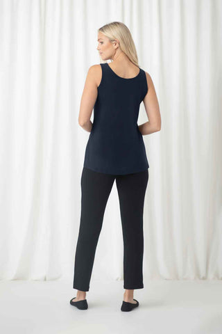 Sympli Go To Tank Relax, Navy - Statement Boutique