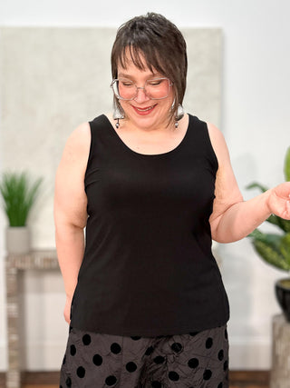 Go To Tank Relax Short, Black