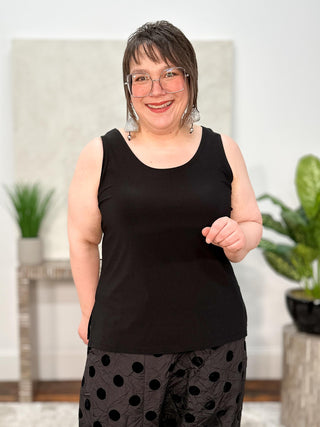 Go To Tank Relax Short, Black