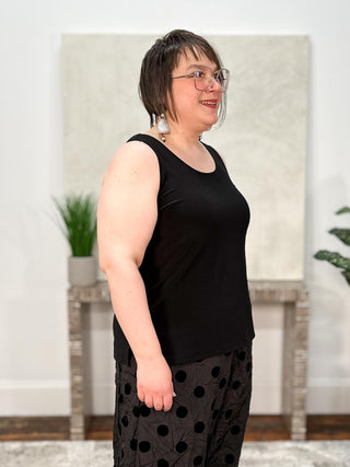 Go To Tank Relax Short, Black