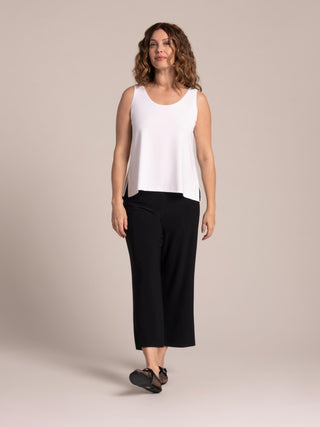 Sympli Go To Tank Relax Short, White - Statement Boutique