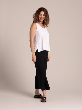 Sympli Go To Tank Relax Short, White - Statement Boutique