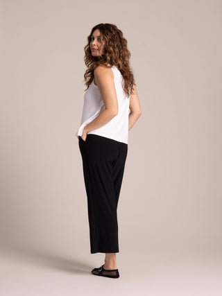 Sympli Go To Tank Relax Short, White - Statement Boutique