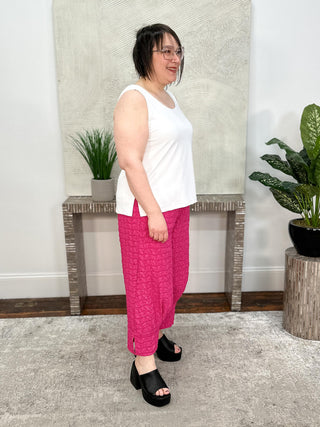 Sympli Go To Tank Relax Short, White - Statement Boutique