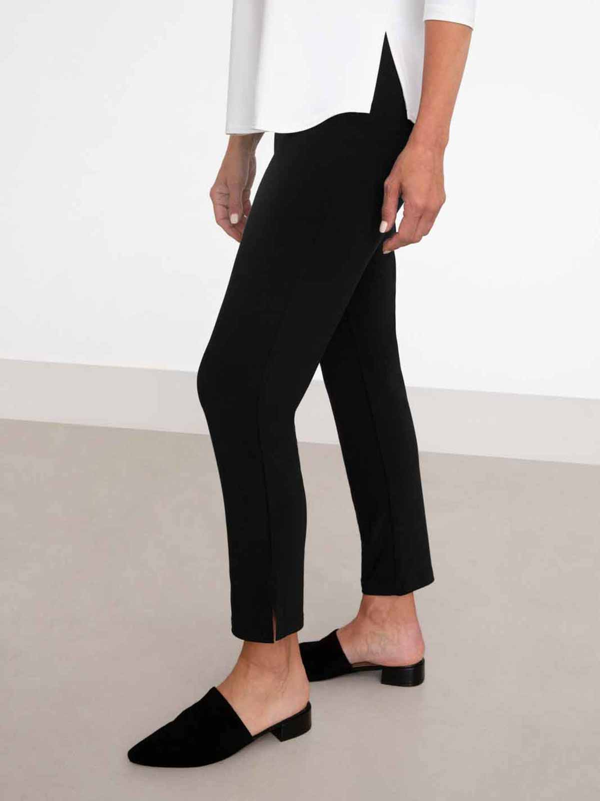 Sympli Narrow Pant Midi, Black - Statement Boutique
