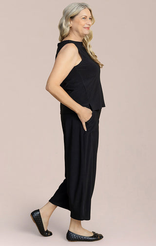 Sympli Nu Flared Shell, Black - Statement Boutique