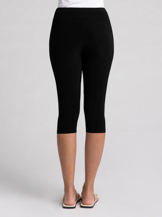 Sympli Nu Yoke Legging Capri, Black - Statement Boutique