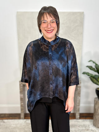 Savanna Serena Shirt, Midnight Savanna