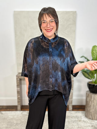 Savanna Serena Shirt, Midnight Savanna
