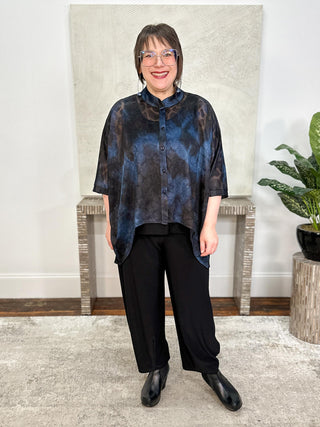 Savanna Serena Shirt, Midnight Savanna