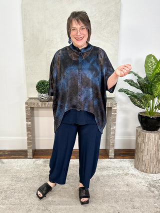 Savanna Serena Shirt, Midnight Savanna