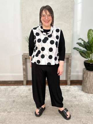 Sympli Top It Up Smock Print, Spot On - Statement Boutique