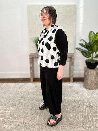 Sympli Top It Up Smock Print, Spot On - Statement Boutique