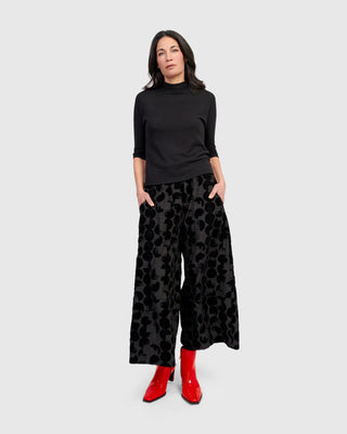 Alembika U.S. Hematite Wide Leg Pants, Crescent - Statement Boutique