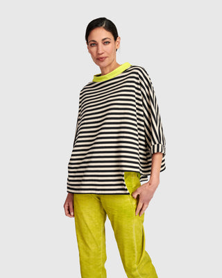 Urban Stepped Hem Top, Electric