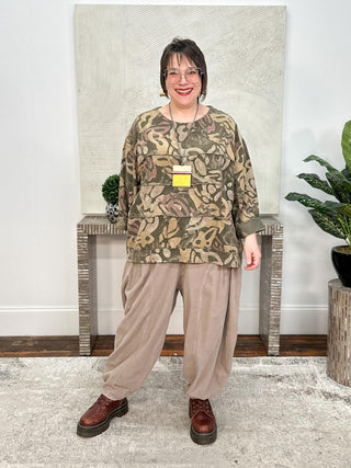 Corduroy Pants, Beige