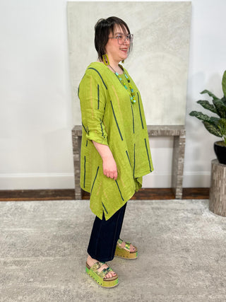 T by Transparente Betina Top, Kiwi - Statement Boutique