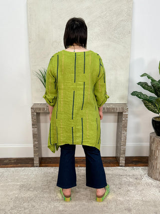 T by Transparente Betina Top, Kiwi - Statement Boutique